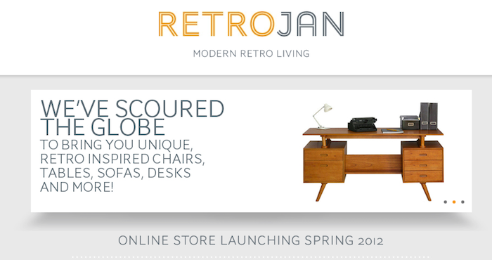 Retrojan product branding and website copywriting